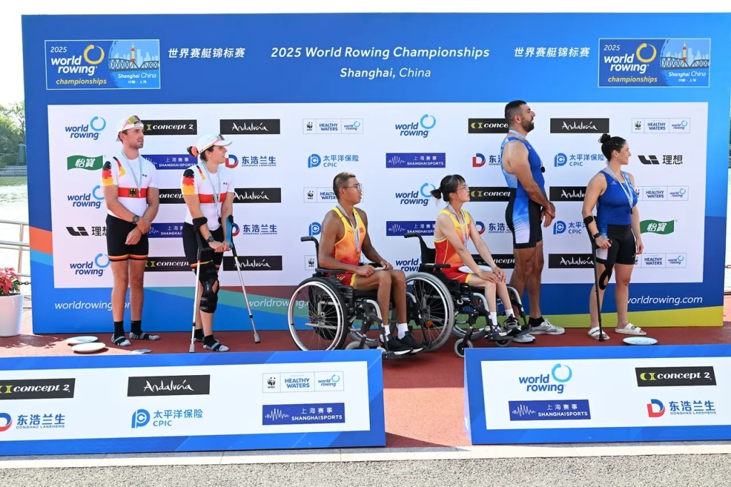 1金2银！中国赛艇健儿再创佳绩